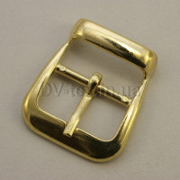 Пряжка металлическая для сумок, 25 мм, МТПР-25 (8652/4859), золото