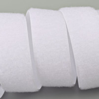 Застібка Velcro (липучка) 30 мм, ПЕТЕЛЬКИ, біла (F25 LH 30 100 white 014)