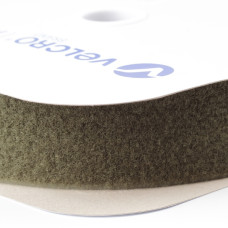 Застібка Velcro (липучка) 50 мм, ПЕТЕЛЬКИ, хакі (F25 LH 50 850 nato 6D1)