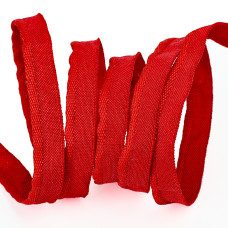 Кант вшивной, 10 мм, (полиэстеровый), УСС-10-ПЕ-3172, червоний (фас. 50)