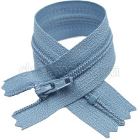 YKK Молния брючная, спиральная, DA (тип 3), (18см), голубой (231)