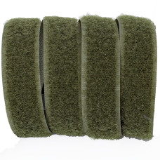 Застібка Velcro (липучка) 20 мм, ПЕТЕЛЬКИ, хакі (F25 LH 20 850 nato 6D1)