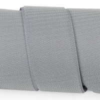 Застібка Velcro (липучка) 50 мм, ГАЧКИ, сіра (F25 HH 50 silver 385)