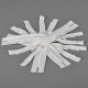 Молния (тип 5) тракторная, белая (айвори) №030, неразъемная, один бегунок (длина 18см)