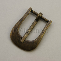 Пряжка металлическая для сумок, 18 мм, МТПР-18(9267/4811), антик