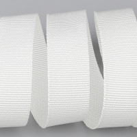Лента отделочная, белая, 22 мм, (полиамидная), УТС-22-ПА (3105)