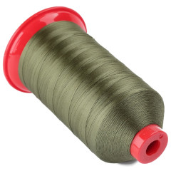 Нитки поліестерові Polyart №30, (2500м) олива (3860)