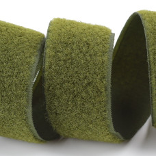 Застежка Velcro (липучка) 30мм, ПЕТЕЛЬКИ, хаки (12В32Г27)