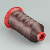 Нитки поліестерові Polyart №40, (3000м) коричневі (2989)