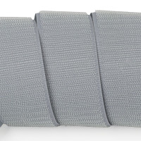 Застежка Velcro (липучка) 38 мм, КРЮЧКИ, серая (F25 HH 38 silver 385)