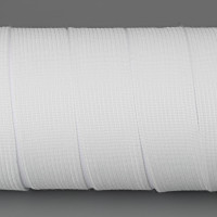 Тасьма в’язана окантовувальна (лямовка), 23 мм, біла ЧС-23-320