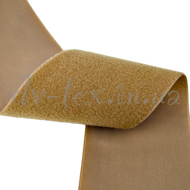 Застежка Velcro (липучка) 160 мм, ПЕТЕЛЬКИ, койот (F25 LH 160 420 coyote 286)