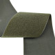 Застібка Velcro (липучка) 160 мм, ПЕТЕЛЬКИ, хакі (F25 LH 160 850 nato 6D1)