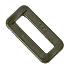 Рамка пластиковая 25 мм, хаки (075) YKK  LT25K
