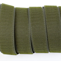 Застібка Velcro (липучка) 25 мм, ГАЧКИ, хакі (F25 HH 25 850 nato 6D1)