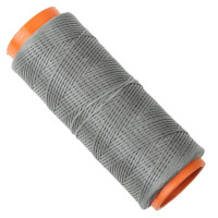 Нитки вощеные плоские OZEN IPLIK LIMAXS 0,8 мм (100м) серые (9071)