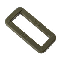 Рамка пластиковая 38 мм, хаки (075) YKK LT38K