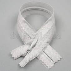 YKK Молния потайная (тип 2), нейлон, (20см), серый (316)