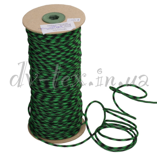 Паракорд Guardian Paracord 550 Type III Black-Green 2