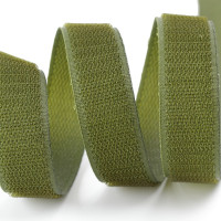 Застежка Velcro (липучка) 20мм, КРЮЧКИ, хаки (12В27Г27)