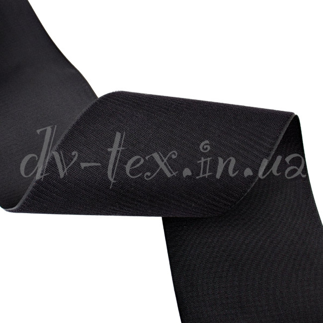 Застежка Velcro (липучка) 160 мм, КРЮЧКИ, черный (F25 HH 160 500 black 3C0)