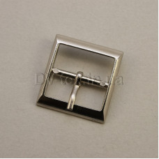 Пряжка металлическая для сумок, 20 мм, МТПР-20(9292/4841), никель