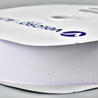 Застежка Velcro (липучка) 50 мм, КРЮЧКИ, белая (F25 HH 50 100 white 014)