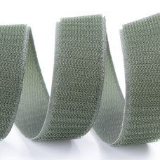 Застібка Velcro (липучка) 25мм, ГАЧКИ, хакі (12В30Г27)