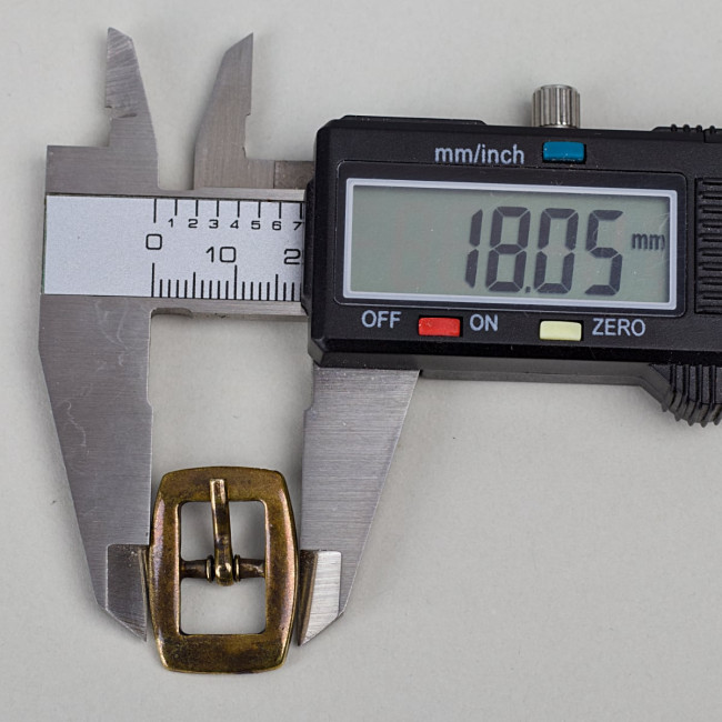 Пряжка металлическая для сумок, 10 мм, МТПР-10 (8640/4774), антик
