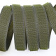 Застібка Velcro (липучка) 16 мм, ГАЧКИ, хакі (F25 HH 16 850 nato 6D1)
