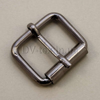 Пряжка металлическая для сумок, 25 мм (3,9*25*19), МТПР-25 (8094/4125), темный никель