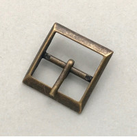 Пряжка металлическая для сумок, 20 мм, МТПР-20(9292/4841), антик