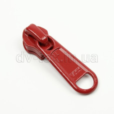 Бегунок тип 5 (длинный) на спираль YKK 5 RC DFL E (красный №519)