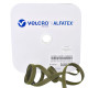 Застібка Velcro (липучка) 16 мм, ГАЧКИ, хакі (F25 HH 16 850 nato 6D1)