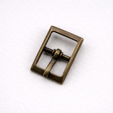 Пряжка металлическая для сумок, 12 мм, МТПР-12(9294/4843), антик