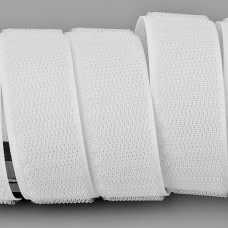 Застібка Velcro (липучка) 25 мм, ГАЧКИ, біла (F25 HH 25 100 white 014)