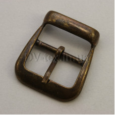 Пряжка металлическая для сумок, 25 мм, МТПР-25 (8652/4859), антик