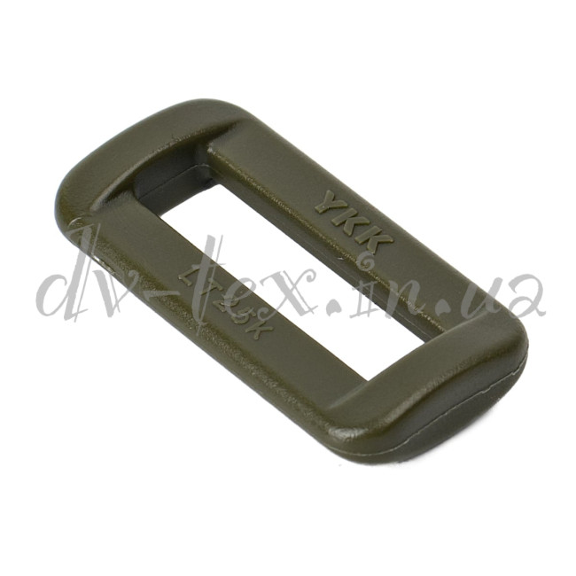 Рамка пластикова 25 мм, хакі (075) YKK LT25K