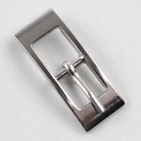 Пряжка металлическая для сумок, 11 мм, МТПР-11 (4852/8625), никель