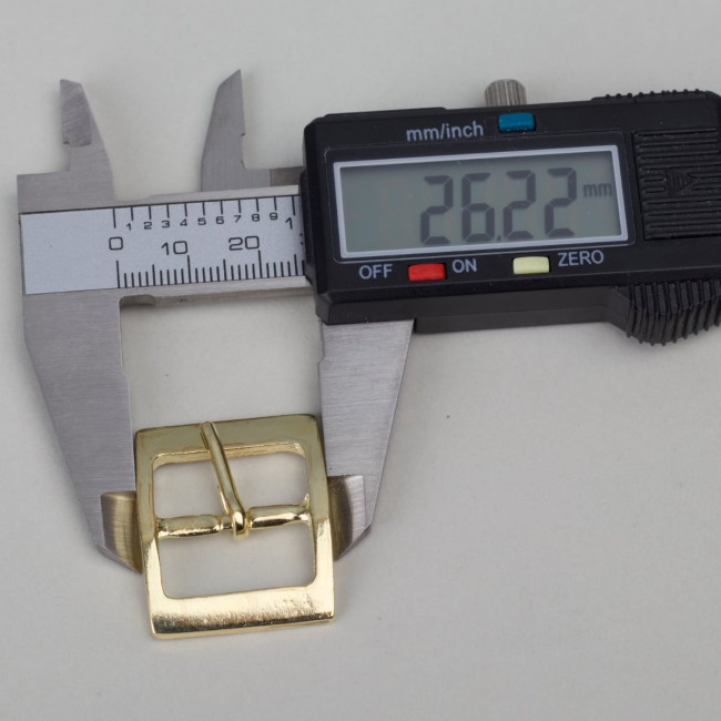 Пряжка металева, 20 мм, МТПР-20 (8630/4764), золото