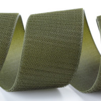 Застежка Velcro (липучка) 50мм, КРЮЧКИ, хаки (12В39Г27)
