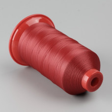 Нитки полиэстеровые Polyart №40, (3000м) красные (9510)