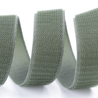 Застібка Velcro (липучка) 25мм, ГАЧКИ, хакі (12В30Г27)