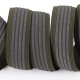 Стрічка еластична прорезинена посилена (ткана), 25 мм, хакі (поліефірна) УСС-25-ПЕ-2,0 (3786)