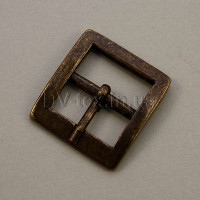 Пряжка металлическая для сумок, 20 мм, МТПР-20 (8619/4790), антик