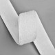 Застежка Velcro (липучка) 25 мм, ПЕТЕЛЬКИ, цвет белый (F25 LH 25 100 white 014)