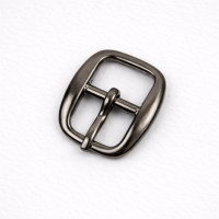 Пряжка металлическая для сумок, 10 мм, МТПР-10(8639/4773), темный никель