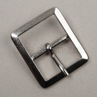 Пряжка металлическая для сумок, 25 мм, МТПР-25 (9296/4845), никель