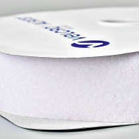 Застежка Velcro (липучка) 50 мм, ПЕТЕЛЬКИ, белая (F25 LH 50 100 white 014)