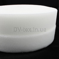 Застежка Velcro (липучка) 50мм, КРЮЧКИ, белая (12В39Г27)